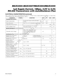 MAX3225CTP+ Datasheet Page 3