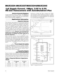 MAX3225CTP+ Datasheet Page 12
