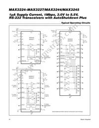 MAX3225CTP+ Datasheet Page 16