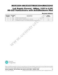 MAX3225CTP+ Datasheet Page 19