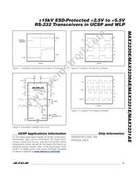 MAX3231AEEWV+T Datasheet Page 11