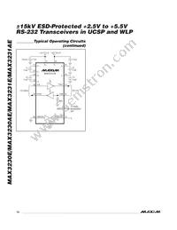 MAX3231AEEWV+T Datasheet Page 12