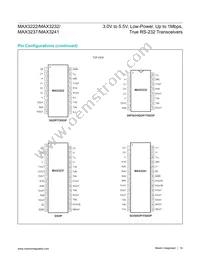 MAX3232CSE-T Datasheet Page 14
