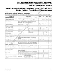 MAX3241EEAI+TG071 Datasheet Page 3