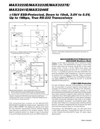 MAX3241EEAI+TG071 Datasheet Page 10