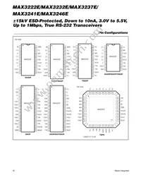 MAX3241EEAI+TG071 Datasheet Page 16