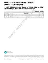 MAX3241EEAI+TG071 Datasheet Page 22