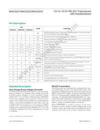 MAX3243EAI+TG51 Datasheet Page 5