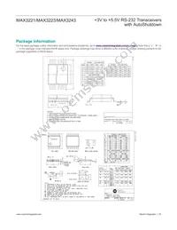 MAX3243EAI+TG51 Datasheet Page 15