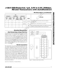 MAX3243ECUI+TG24 Datasheet Page 7