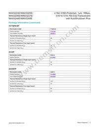 MAX3245ECAI+TG1Z Datasheet Page 3