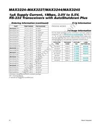 MAX3245EWI+ Datasheet Page 18
