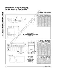 MAX324ESA+G002 Datasheet Page 10