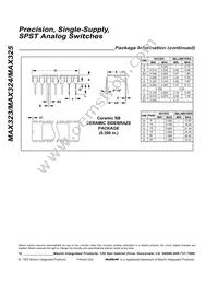 MAX324ESA+G002 Datasheet Page 12