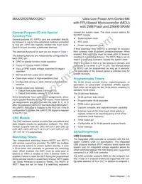 MAX32620UIWG+T Datasheet Page 23