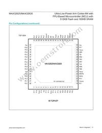 MAX32626IWY+ Datasheet Page 15