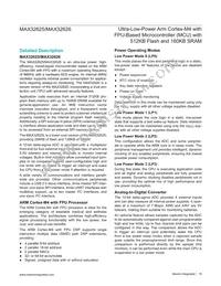 MAX32626IWY+ Datasheet Page 19