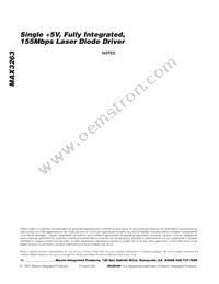 MAX3263CAG+T Datasheet Page 12