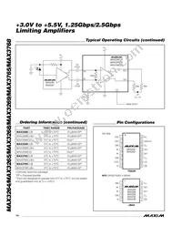 MAX3265EUE+T Datasheet Page 14