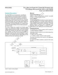 MAX32660GTP+T Datasheet Page 17