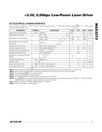 MAX3273ETG+T Datasheet Page 3