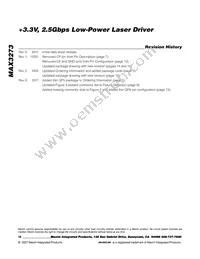 MAX3273ETG+T Datasheet Page 18