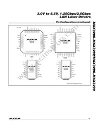 MAX3286CTI+T Datasheet Page 21