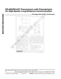 MAX3292ESD+TG002 Datasheet Page 16