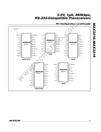 MAX3317CUP+T Datasheet Page 13