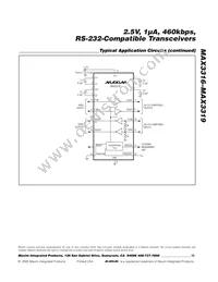MAX3317CUP+T Datasheet Page 15