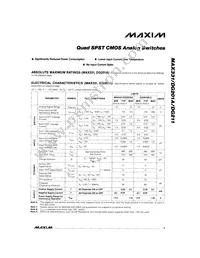 MAX332CPE+ Datasheet Page 5