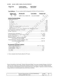 MAX333MJP/883B Datasheet Cover