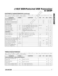 MAX3346EEBE+T Datasheet Page 3