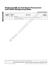 MAX3349EEBE+T Datasheet Page 16