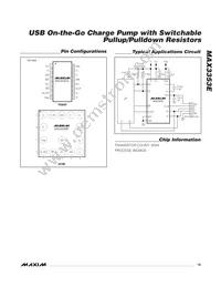 MAX3353EEUE+T Datasheet Page 19