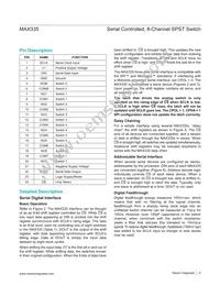 MAX335EUG+TG002 Datasheet Page 6