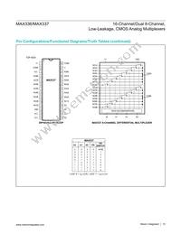MAX337EPI+ Datasheet Page 10