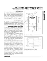 MAX3386EEUP Datasheet Page 9