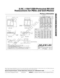 MAX3388EEUG+T Datasheet Page 11