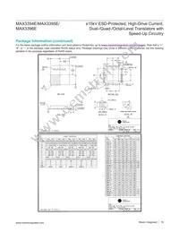 MAX3394EEBL+G45 Datasheet Page 19