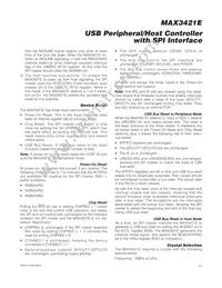 MAX3421EEHJ+CC2 Datasheet Page 23