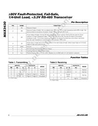 MAX3430MSA/PR3+ Datasheet Page 8