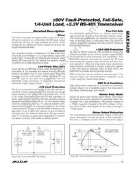 MAX3430MSA/PR3+ Datasheet Page 9