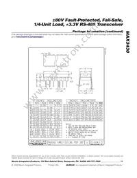 MAX3430MSA/PR3+ Datasheet Page 13