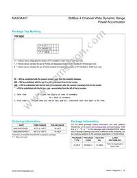 MAX34407EWE+ Datasheet Page 16
