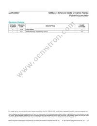 MAX34407EWE+ Datasheet Page 17