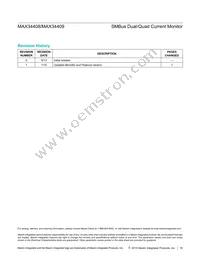 MAX34409ETE+T Datasheet Page 19