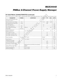 MAX34440ETL+ Datasheet Page 7