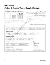 MAX34440ETL+ Datasheet Page 16