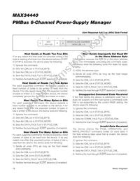 MAX34440ETL+ Datasheet Page 18